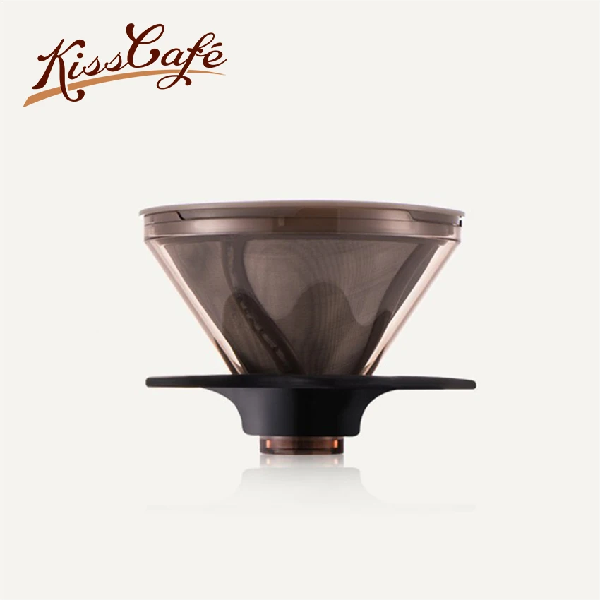 RoseGold Reusable Coffee Filter Holder Stainless Steel Brew Drip Coffee Filters Funnel Metal Mesh Coffee Tea Filter Basket Tools RoseGold Reusable Coffee Filter Holder Stainless Steel Brew Drip Coffee Filters Funnel Metal Mesh Coffee Tea Filter Basket Tools
