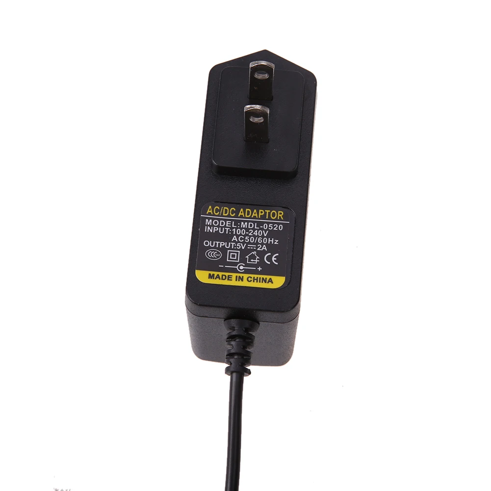 العالمي AC 100 V-240 V DC 5 V 2A المصغّر usb 5Pin جدار شاحن للكمبيوتر لوحي موائم مصدر تيار كابل للأندرويد سادة لنا المكونات
