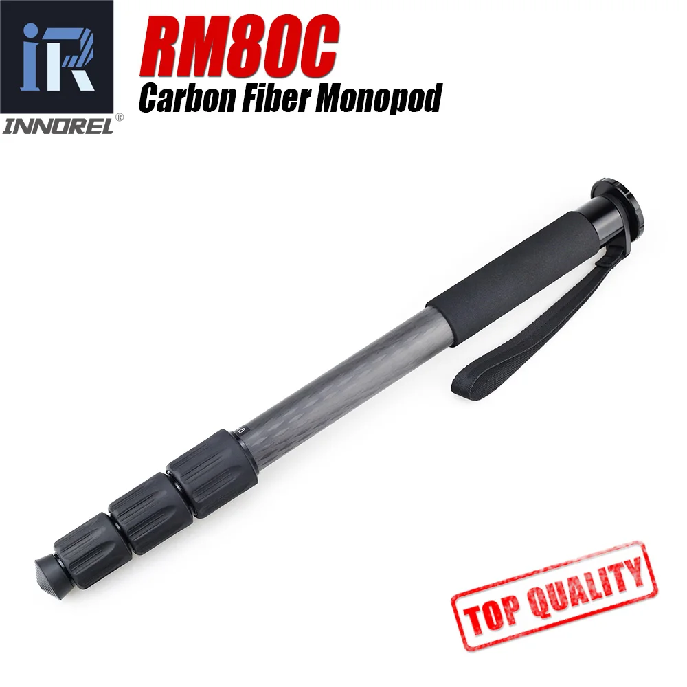

RM80C Carbon fiber monopod Superb quality Light weight Extended to Professional video monopod for camera Better than JY0506