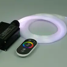 DIY Звездное Небо звездное потолочное волокно оптика свет двигатель+ смешанный размер Оптическое волокно сенсорная панель дистанционного украшения ночной свет Вт 16 Вт RGB светодио дный