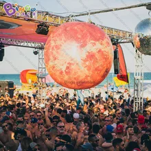 2 м большой надувной Венера/светодиодный воздушный шар Венера/надувные планеты-надувная игрушка