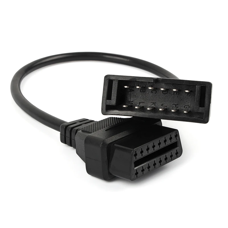 OBD2 адаптер для GM 12 pin мужской разъем для OBD2 16 Pin Женский Разъем Диагностика расширения кабель OBD1 OBD 2 кабель