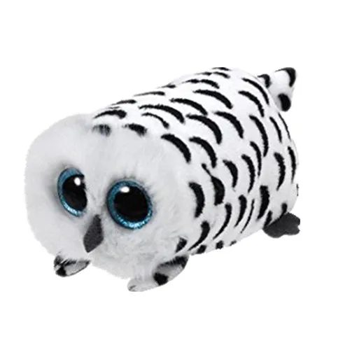 Teeny Tys Plush Blue Owl 9cm Original Ty Beanie Boos Big Eyes Dog Unicorn owl Plush Toy Doll Baby Kids Gift TY Beanie Boos
