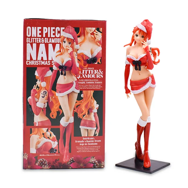 Cheap 10" 25 cm Anime One Piece Christmas Nami PVC Action Figure Doll Collectible Model Toy Christmas Gift For Children Cheap 10" 25 cm Anime One Piece Christmas Nami PVC Action Figure Doll Collectible Model Toy Christmas Gift For Children