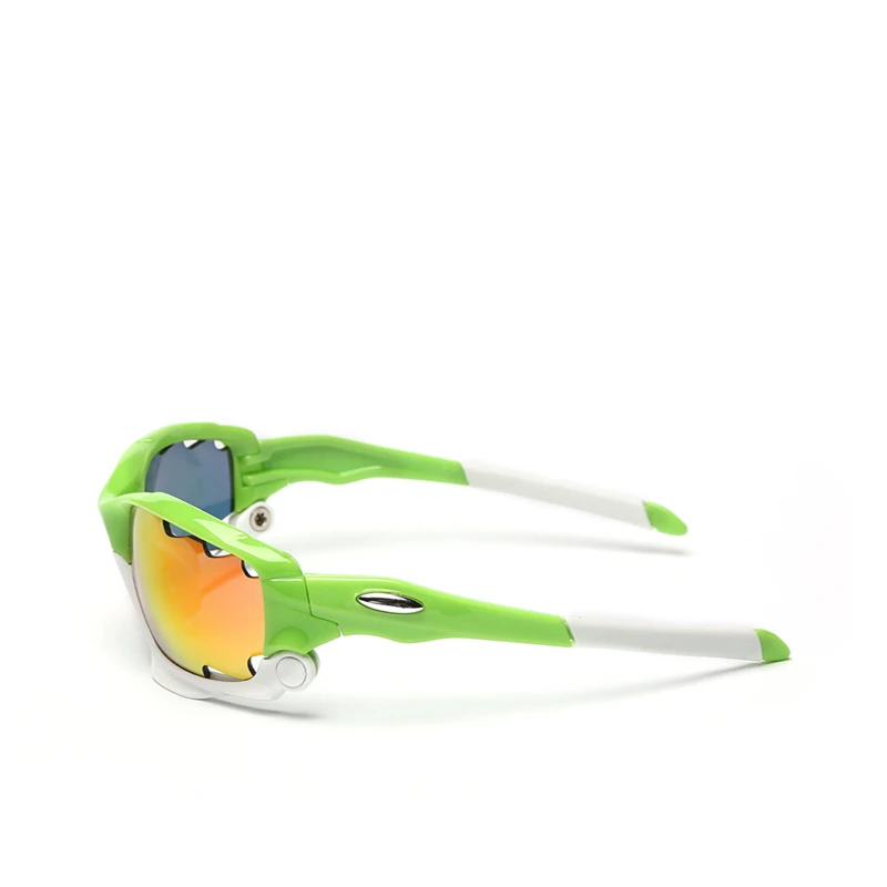 3 Lens Polarized Cycling Glasses Jaw Sport Cycling Sunglasses Men UV400 Breaker MTB Cycling Eyewear Bike Bicycle Goggles