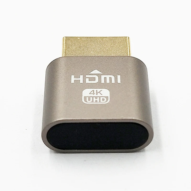 Адаптер Виртуального дисплея VGA 1 шт. адаптер HDMI 4 DDC EDID подключаемый разъем