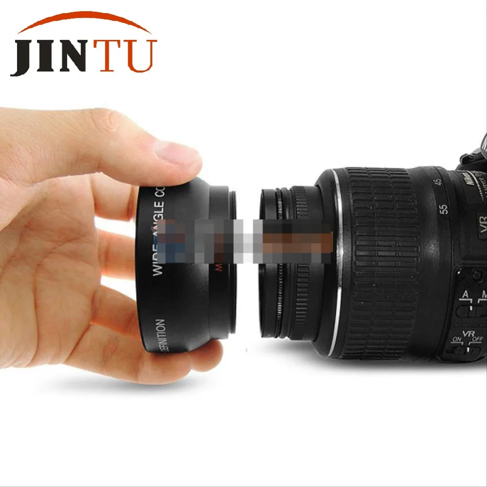 JINTU 67 мм 2.0x 2X Pro увеличение телефото HD увеличитель со стеклянными линзами для Canon Nikon 67 мм резьба+ с бесплатной сумкой для переноски