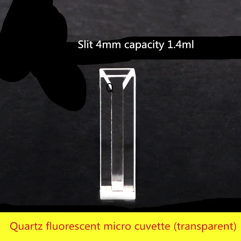 Стекло Cuvette 100 мм/свет трансмиссионный/кислота и щелочи/плавкий интегрированный/Высокая Коэффициент пропускания - Цвет: normal