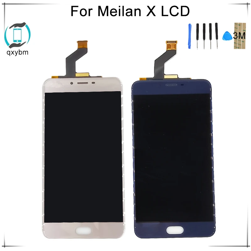 5 дюймов для Meizu Meilan X M682Q M3X ЖК-дисплей с кодирующий преобразователь сенсорного