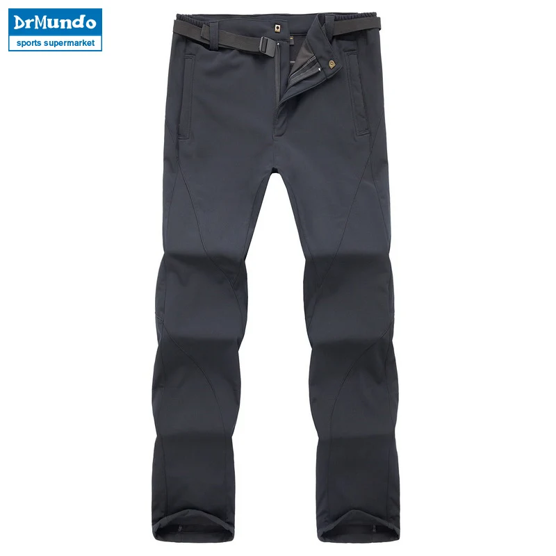 outdoor Winter ski pants men solft shell pants plus size waterproof snow pants thicken fleece hiking pant snowboard trousers spyder men s tarantula shell pant
