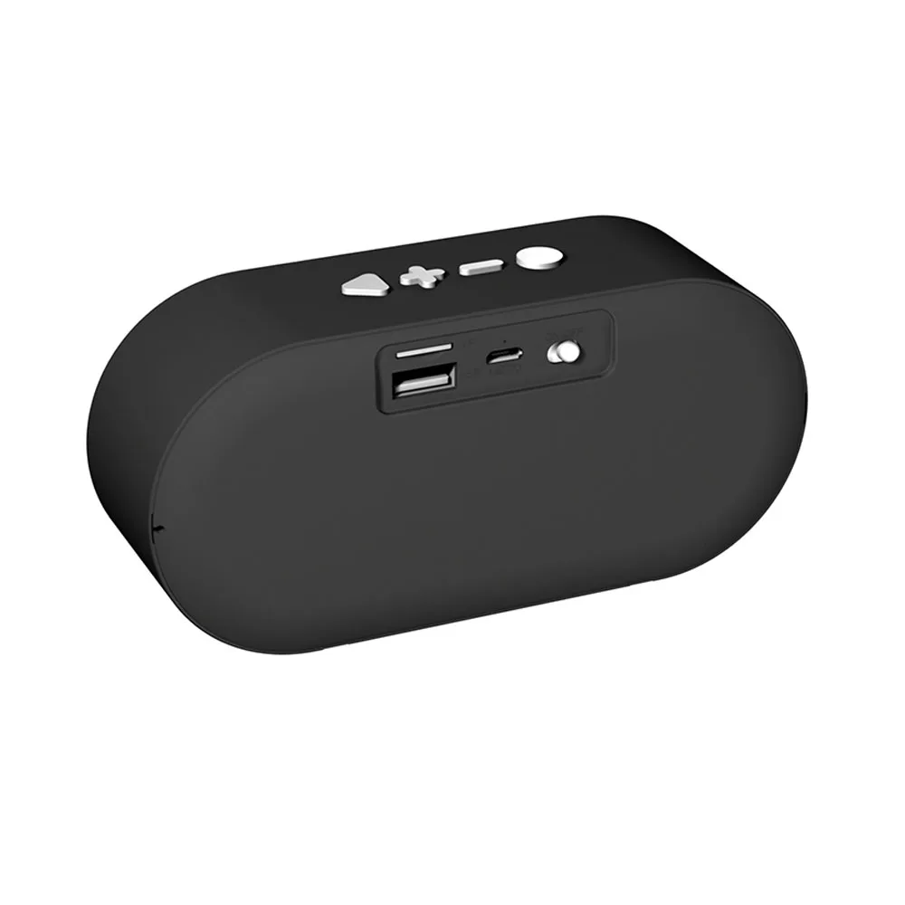 POYATU Bluetooth Speaker FM Radio Bass Wireless Speaker Bluetooth Speakers Portable FM With Bluetooth USB Mini Speaker For Phone  (3)