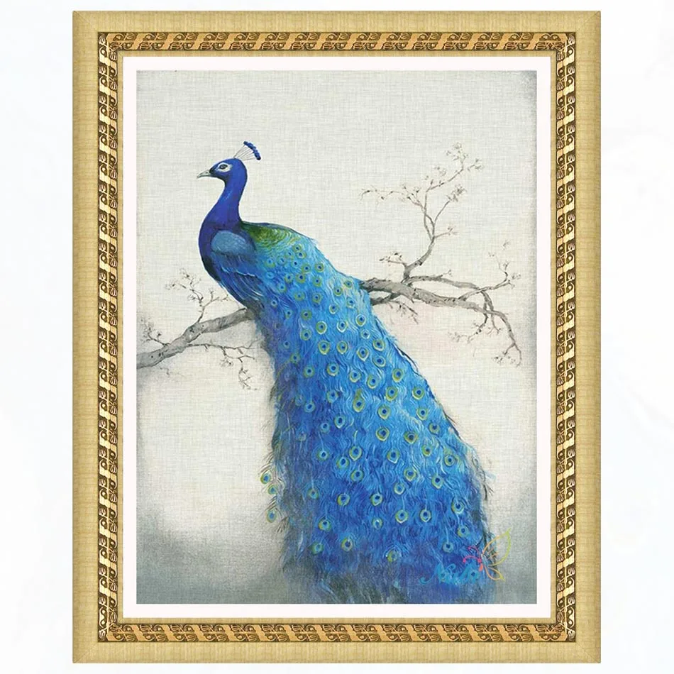 

Peacock Round diamond mosaic painting diamond embroidery cross stitch - 5d diy full rhinestones icons sale 0234R
