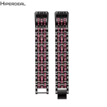 Hiperdeal Замена Роскошный Кристалл Нержавеющая сталь 4 цвета 185 мм браслет ремешок для Fitbit Alta HR часы se25b