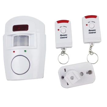 

Home Security PIR MP Alert Infrared Sensor Anti-theft Motion Detector Monitor Wireless Alarm System 2 Remote Controllers