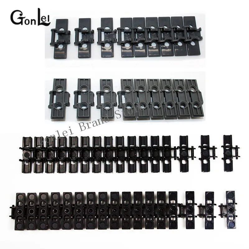 Lego Caterpillar Track Link Chain Tank Tractor Tread Grey x 25 Part
