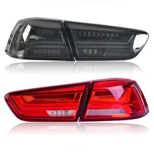 Светодиодный задний фонарь для Mitsubishi Lancer/EVOx 2005- Левая Правая сторона светодиодный задний свет, обратный светильник поворотный сигнальный светильник