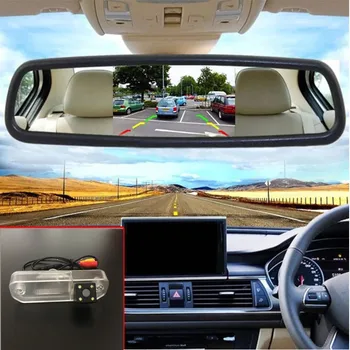 

5inch Car Mirror Monitor With Reverse Camera TFT LCD Color Parking Assistance For Hyundai Grandeur XG XG25 XG30 XG300 XG350