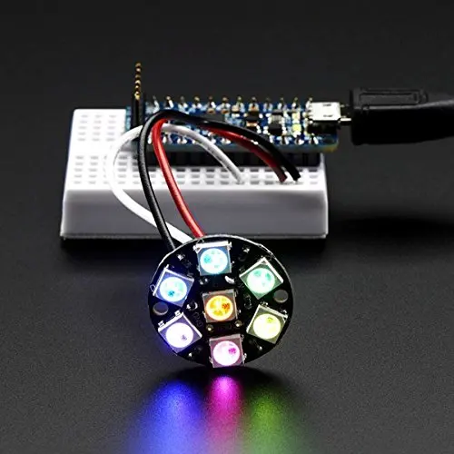

CJMCU 7 Bit WS2812 5050 RGB LED Built-in Full-Color Driving Lights
