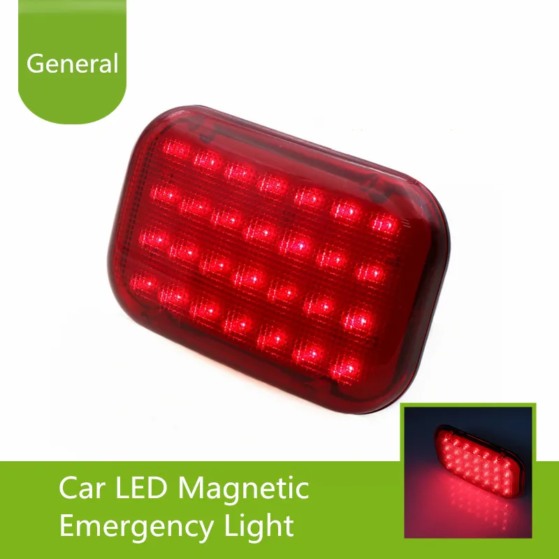 Car LED Emergency Light Traffic Safety Warning Flashing Lamp Built in Rechargeable