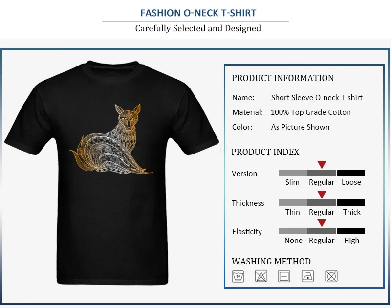 Cool Pattern Fox_detail_black