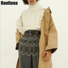 Кожаный пояс цепь платье Бондаж Клетка для тела жгут регулируемое нижнее белье в готическом стиле Фетиш Нижнее белье подвязки ремни для женщин Rave Club