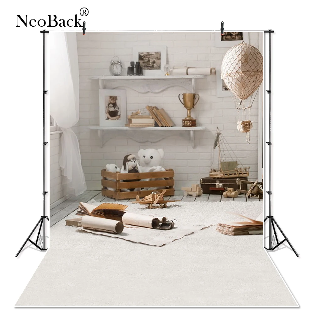 

NeoBack Thin vinyl cloth New Born Baby Photography Backdrop children kids backdrops Printing Studio Photo backgrounds B1546