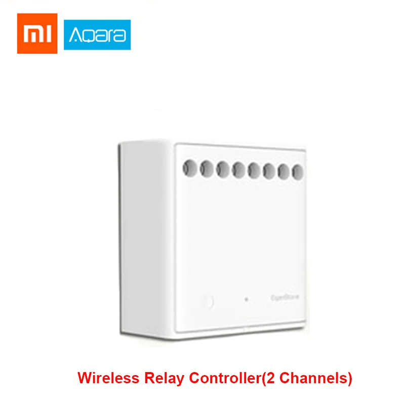 Беспроводной релейный контроллер Xiaomi Mijia Aqara Eigenstone двухканальный | Смарт-гаджеты -33004877907