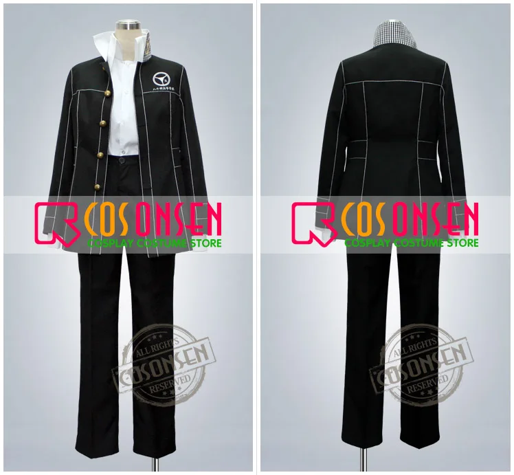 Костюм для косплея ONSEN Persona 4 Naoto Shirogane костюм с синей шляпой|cosplay costume|uniform cosplaypersona |