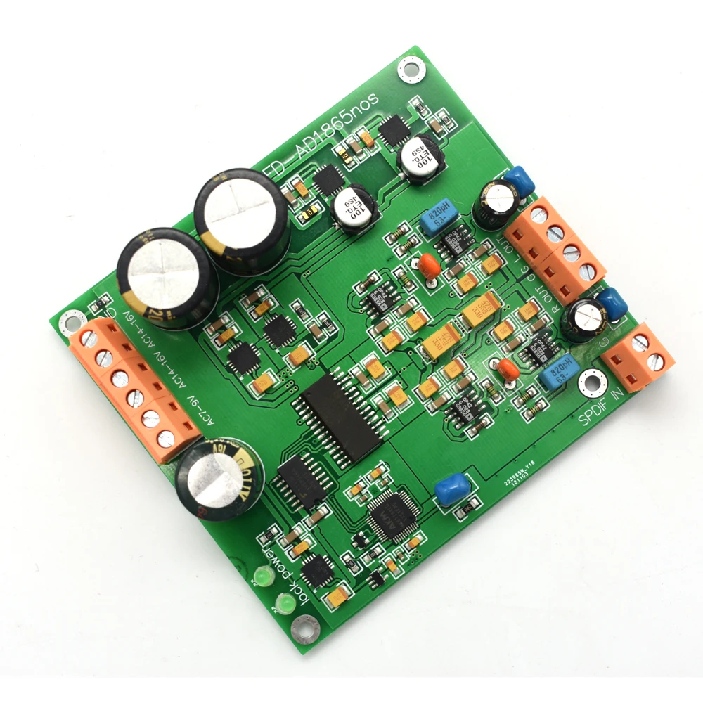 Lusya AD1865 dac R2R декодирование режима nos ak4118 поддержка 24 бит 192K F7 006|Усилители мощности|