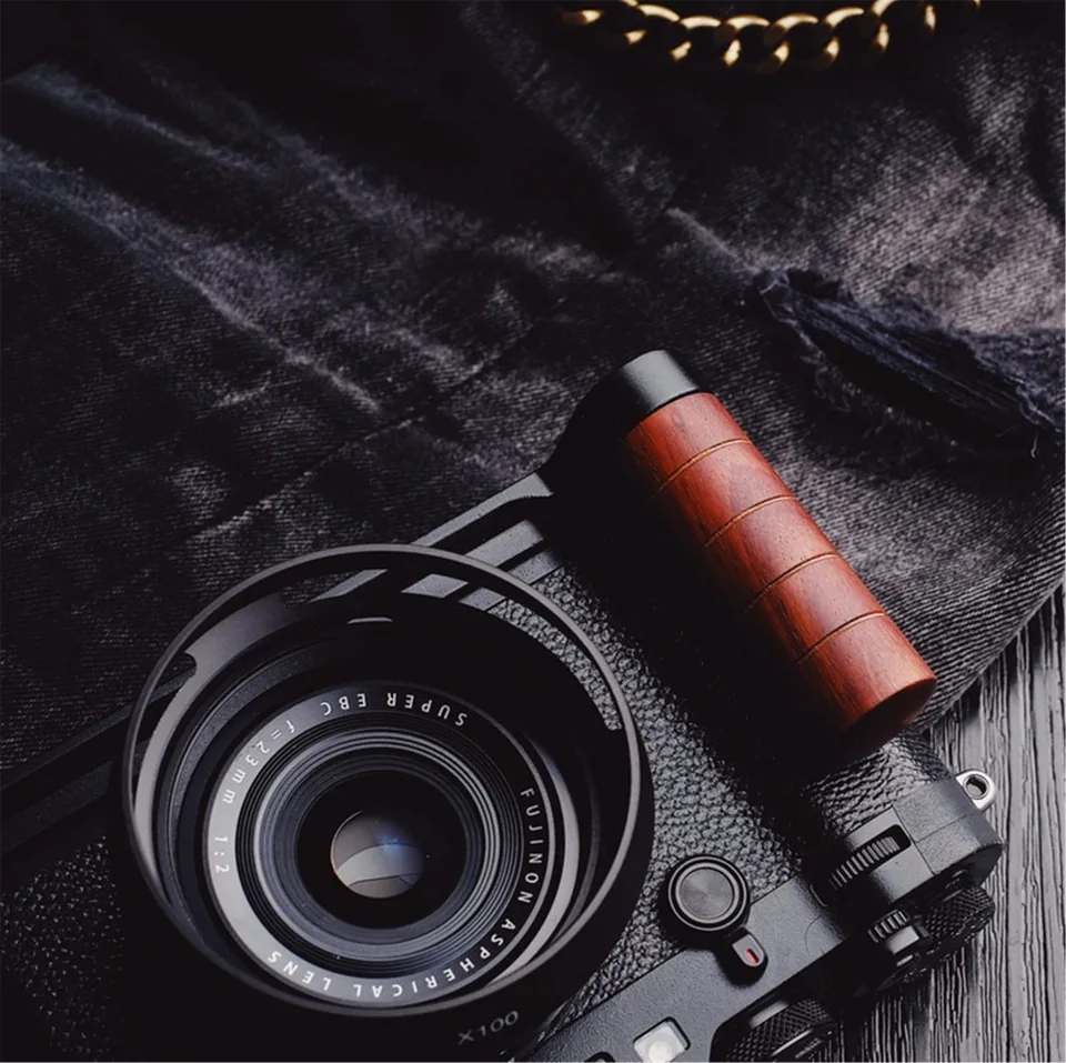 FUJIFILM フジフイルム X100F用 ハンドグリップ Amazon | 【アップグレード版】JJC 金属ハンドグリップ 富士