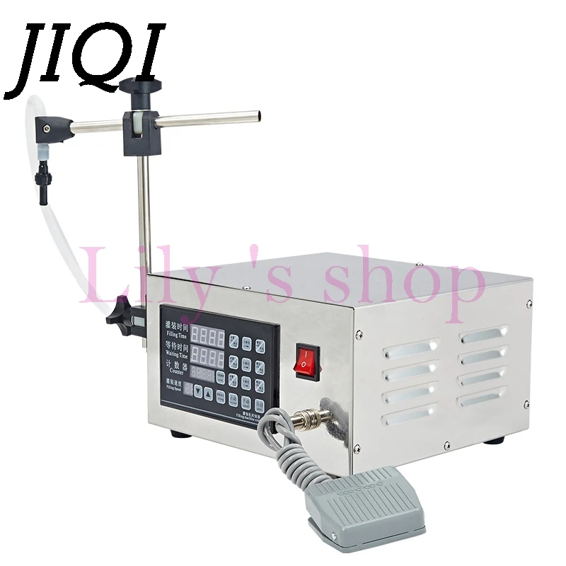 Digital Control Pump Liquid Filling Machine Electric Drink Water Wine Small Beverage Bottling Tools Filler 5
