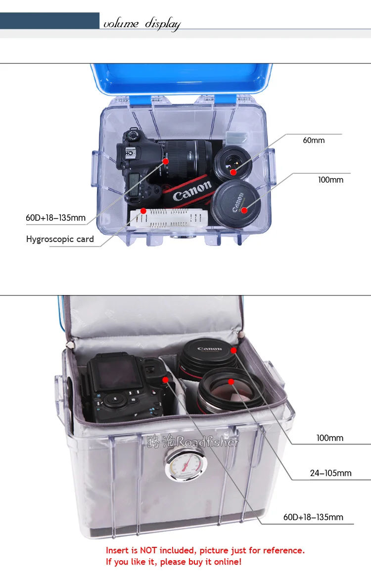 Waterproof Shock-proof camera case bag EM-R10-6