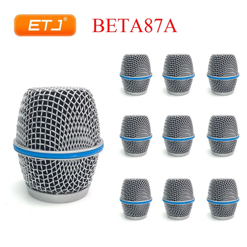 ETJ 10 шт. Beta87A шариковая решетка для шаровой головки Shure Сменные аксессуары