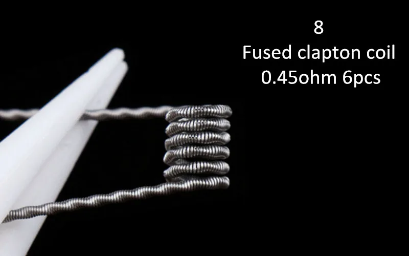 Fused clapton coil 8