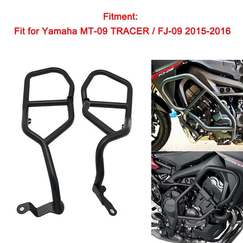 For Yamaha MT-09 Tracer FJ-09 FJ09 FJ 09 2015 2016 Motorcycle Engine Protective Guard Crash Bar Protector Black