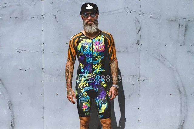 Костюм для триатлона с надписью Love the pain, мужской костюм для велоспорта, Быстросохнущий велосипедный костюм с коротким рукавом, одежда для плавания, бега, езды на велосипеде - Цвет: 10