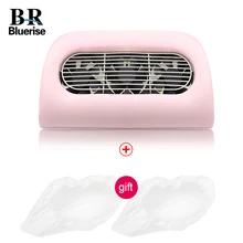 Nail Dust Collector Manicure Machine Vacuum Cleaner Suction Fingernail Dirt 3 Brushless Fan 2 Disassemble Cleaner