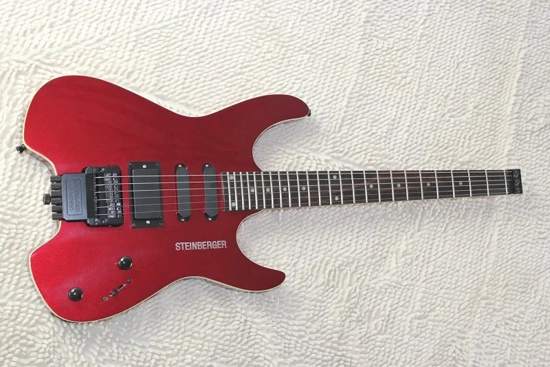 Popular Electric Guitar with 24 Frets,Rosewood Fretboard,Floyd Rose,Red