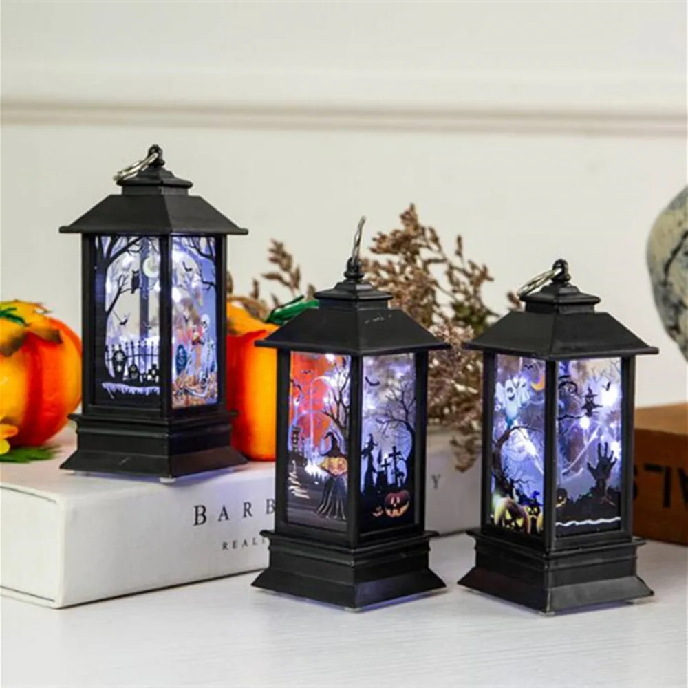 FGHGF Halloween Decoration Led Candles Light Vintage Castle Bats Pumpkin Lantern Flame Lamp Scary Party -Cosplayware Store HTB1UECybeL2gK0jSZPhq6yhvXXaK.jpg