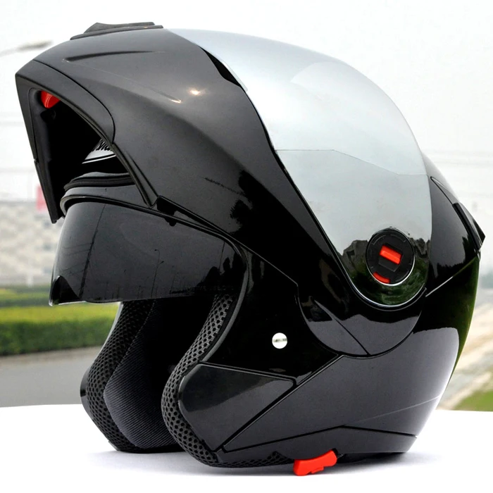 ILM Adult Modular Motorcycle Helmet Full Face Flip Up Casco Para