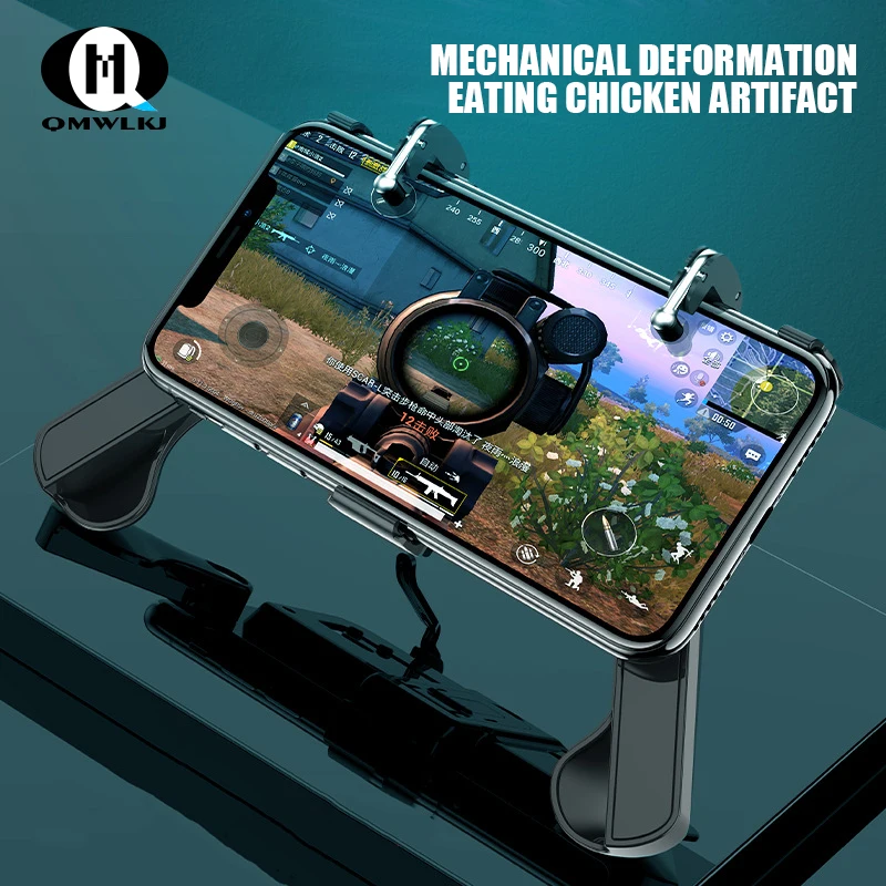 Складной контроллер PUBG чехол для телефона Геймпад Джойстик iPhone Xiaomi huawei Oneplus