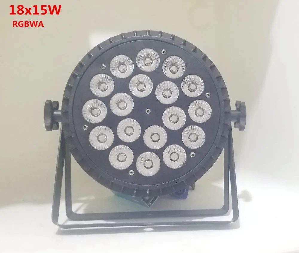 

Stage Light 18x12W RGBW 4in1 Par led led par wash par led LED Flat Par Can 18x12W Lighting LED Beam wash light KTV Disco