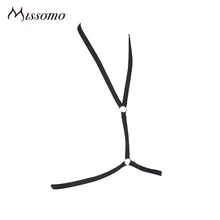 Missomo эластичные женские сапоги черного цвета, Hatler бандаж, портупея, сетка Bralet новые модные женские туфли; мягкие пикантные тонкие бретельки бюстгальтер