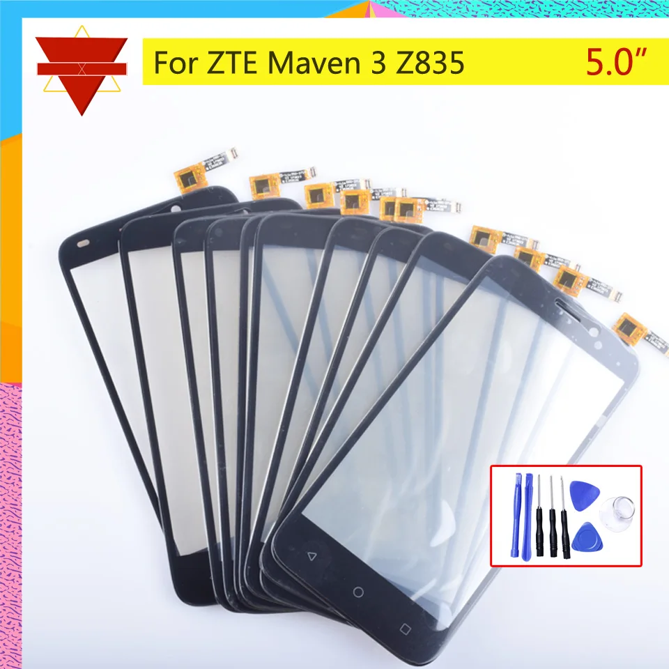 5 0 &quotсенсорный экран дигитайзер для ZTE maven 3 Z835 Сенсорная панель Сенсорный