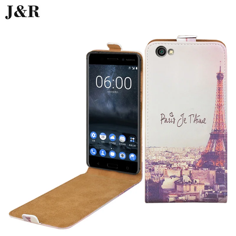 For Xiaomi Redmi Note 5A case flip leather cover For Xiomi Redmi Note 5A/Y1 Phone Bags Cartoon Painted Tower Flower Shell