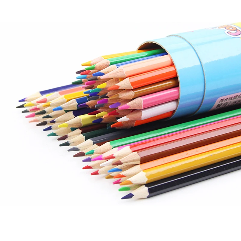 

Wooden Pencil 12/18/24/36 Colored Pencils for drawing Stationery 36 Colouring Pencils for Children & Adult, Artist Drawing Set