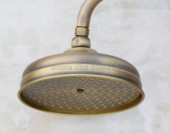 

8 inch Antique Brass Round Bathroom Rainfall Shower Head Wsh052