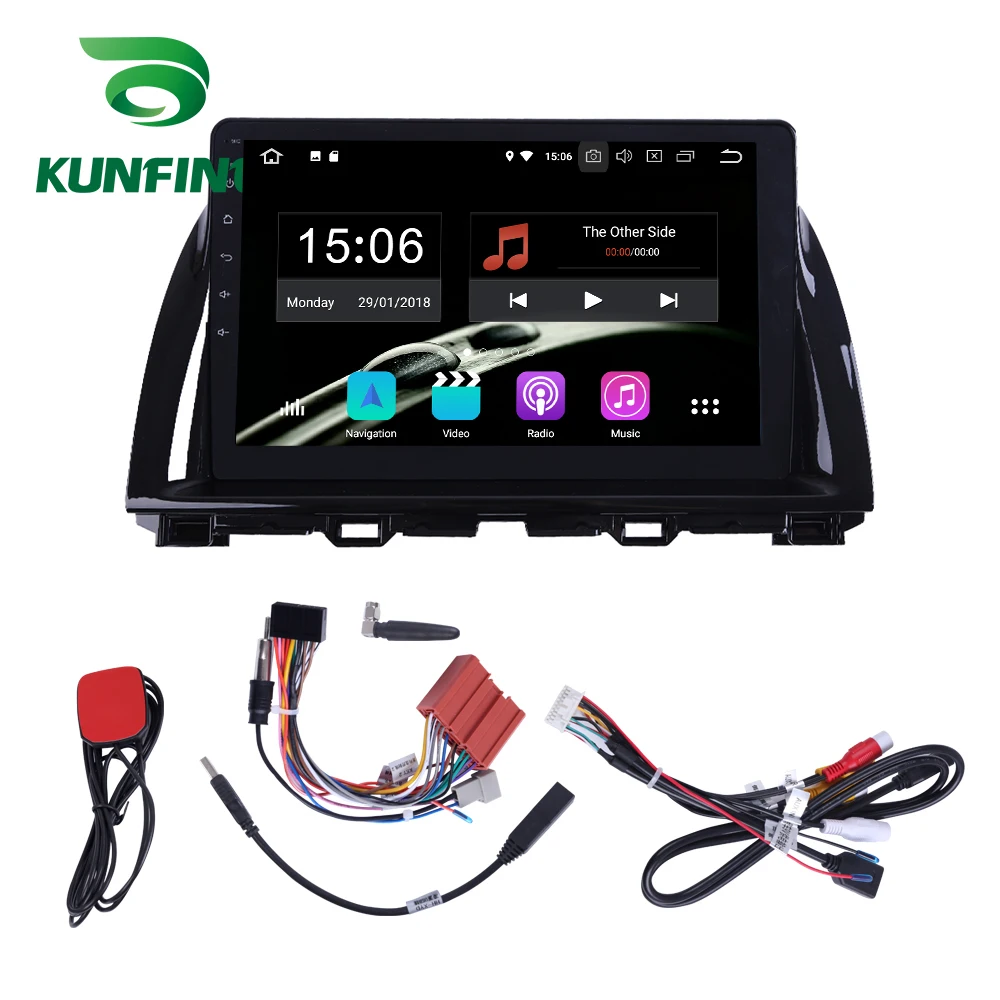 Excellent Android 9.0 Ram 4G Rom 64G PX6 Cortex A72 Car DVD GPS Multimedia Player Car Stereo For Mazda CX5 2015 2016 2017 Radio Headunit 5