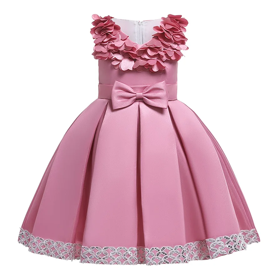 

Children Clothing Toddler Girls Princess Dress Elegant Kids Dresses For Girls Formal Evening Party Dress Flower Wedding Vestidos