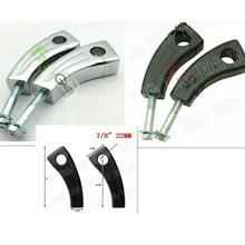 4," стояки 7/8" 22 мм ручка для Honda Rebel CMX 250 CA125 250 450 золотыми крыльями, GL1500 GL1800 Shadow Ace VLX DLX MAGNA